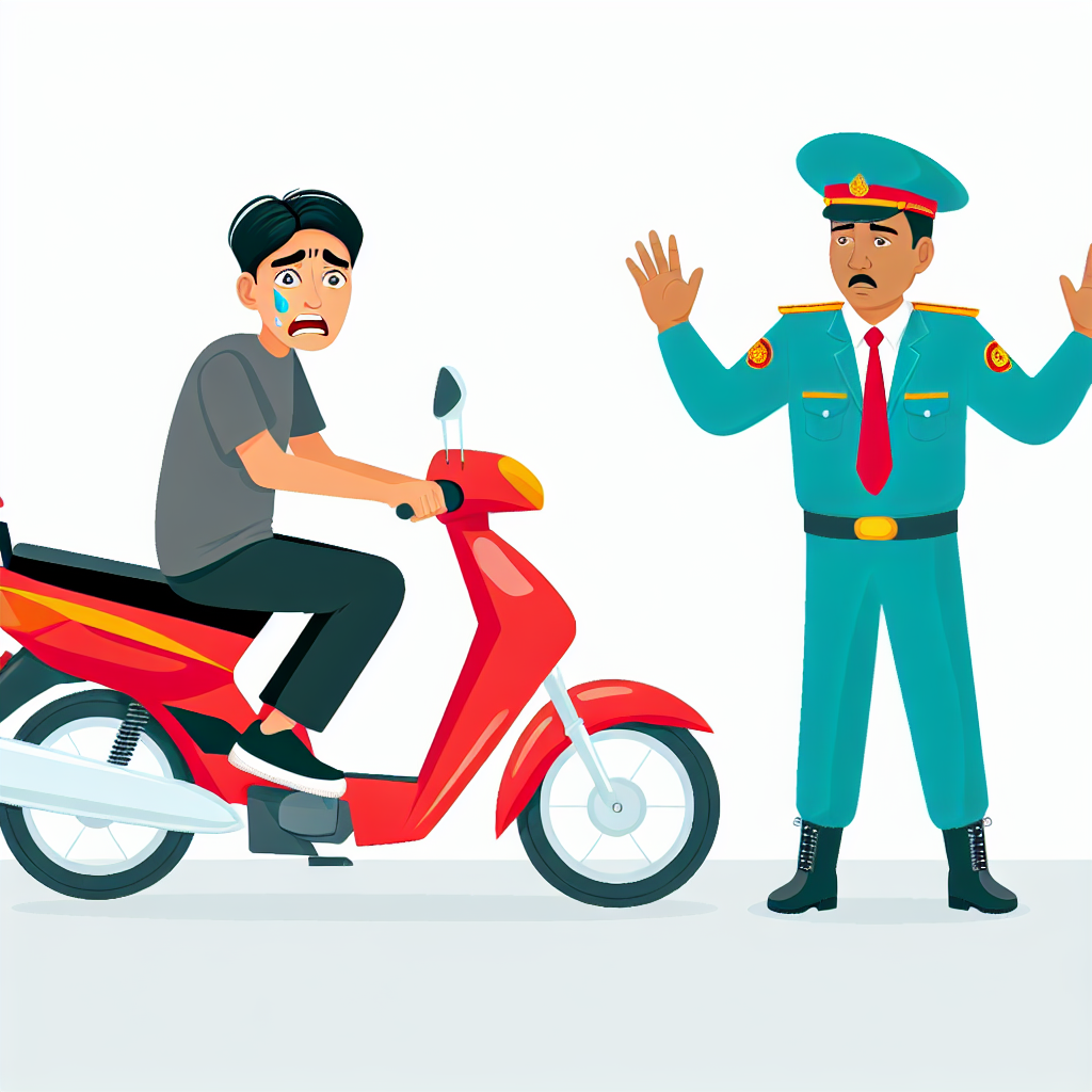 Езда на мопеде без прав в Казахстане: штрафы и правовые последствия