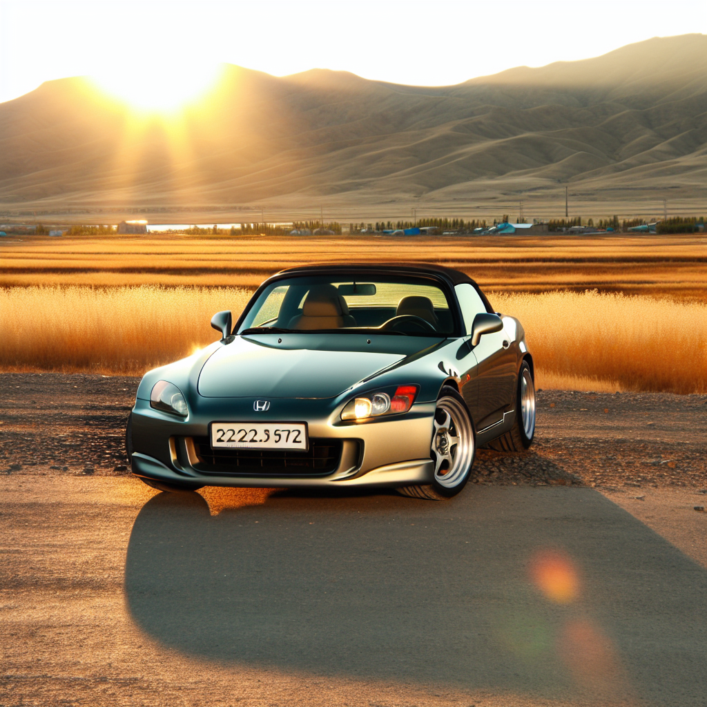 Редкий Honda S2000 с минимальным пробегом выходит на торги в Казахстане