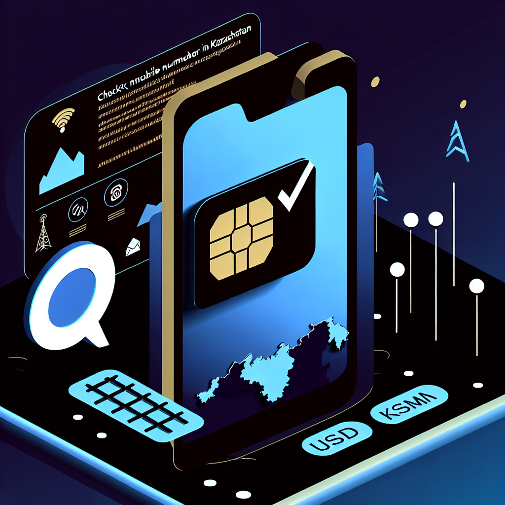 Как в Казахстане проверить регистрацию мобильного номера в БМГ