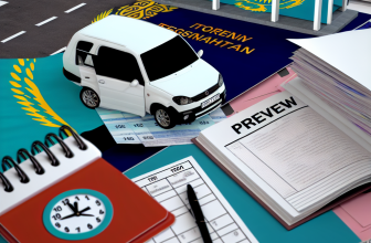 Временная регистрация иностранных авто в Казахстане: крайний срок оформления