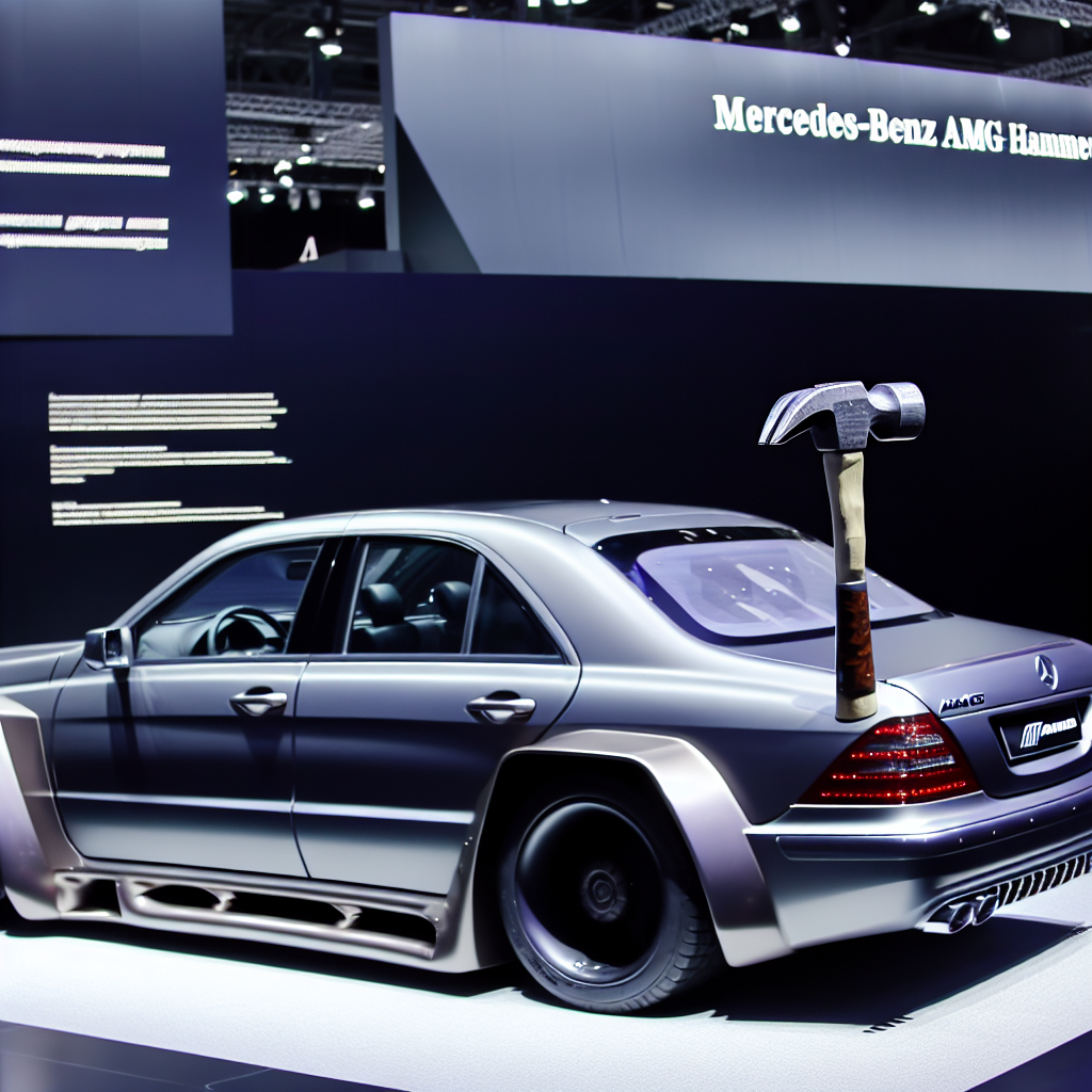 Редкий Mercedes-Benz AMG Hammer в Казахстане: история и характеристики