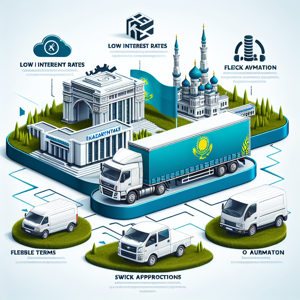 Лизинг и кредиты на коммерческий транспорт для ТОО в Казахстане – выгодные условия