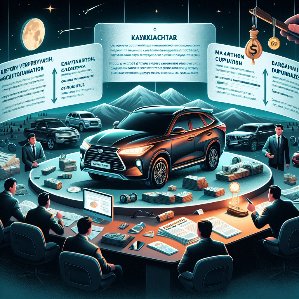 Покупка авто в Казахстане для новичков: подробный пошаговый план
