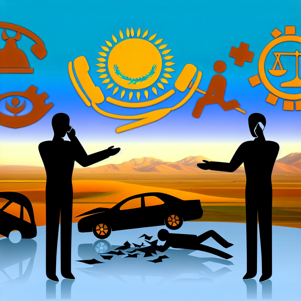Как действовать при ДТП в Казахстане: кого вызвать первым и что говорить на месте
