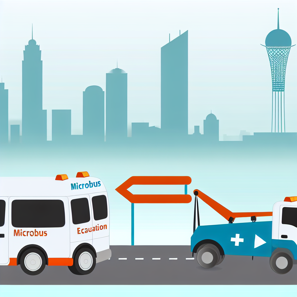 Эвакуация микроавтобуса в Астане: сколько стоит 1 км и нюансы услуги