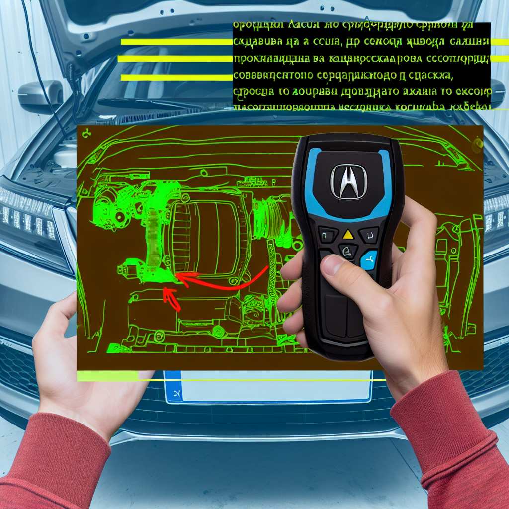 Acura в Казахстане: как прописать новую деталь через сканер и избежать ошибок кодирования блоков и датчиков