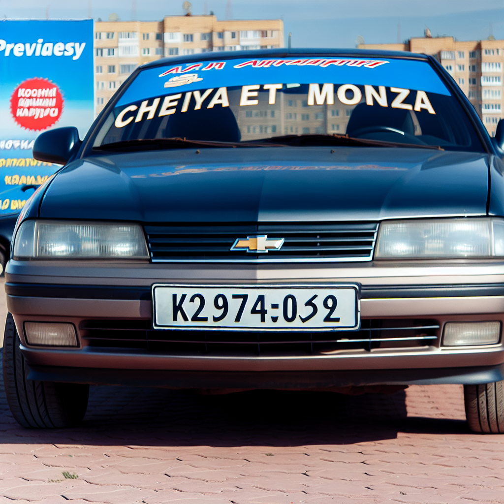 Chevrolet Monza в Казахстане: подробный обзор, цены и характеристики