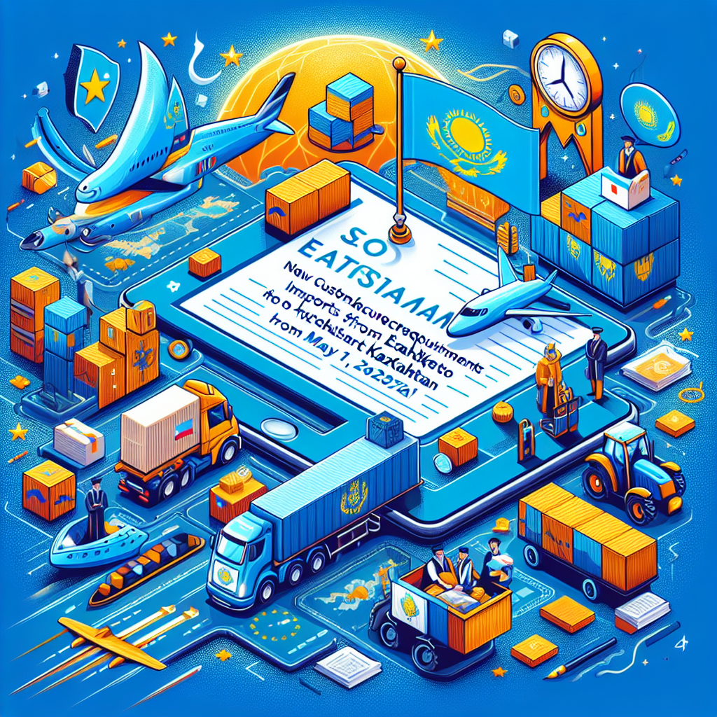 Новые требования к таможенным документам для импорта из ЕАЭС в Казахстан с 1 мая 2026 года