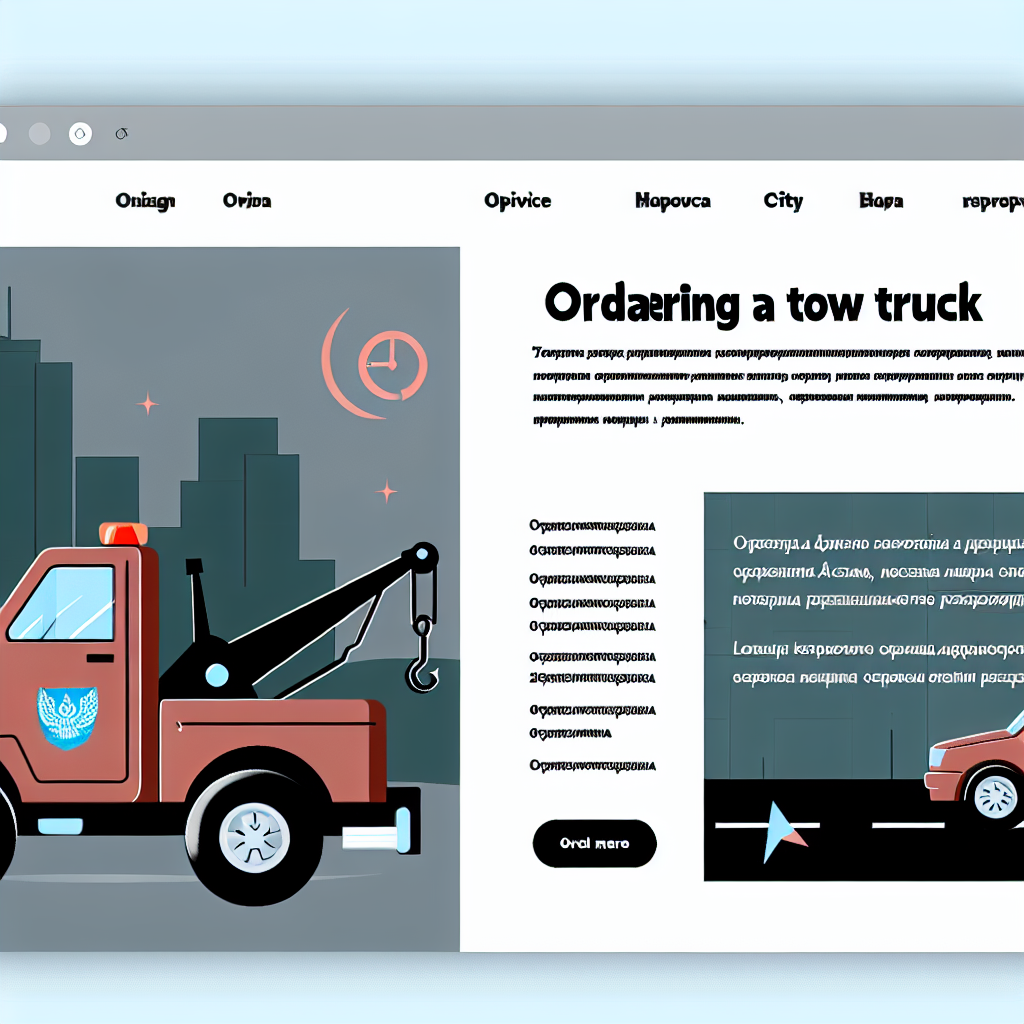 Как заказать эвакуатор в Астане: пошаговая инструкция для городских и междугородних вызовов