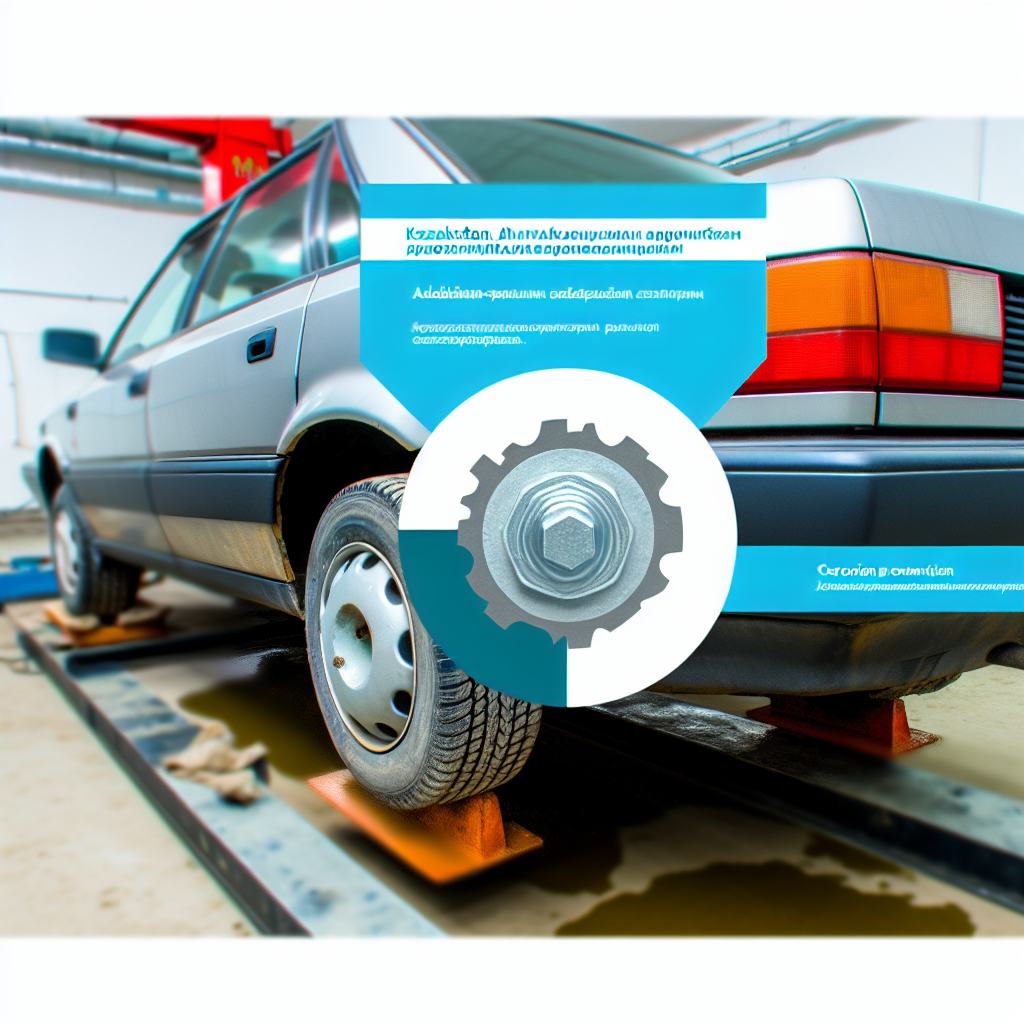 Audi 80 в Казахстане: как предотвратить прикипание болтов регулировки сход-развала и защитить подвеску