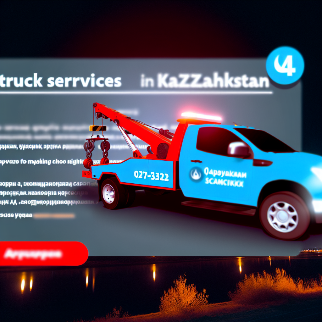 Эвакуатор ночью в Казахстане: проверенные способы избежать мошенничества