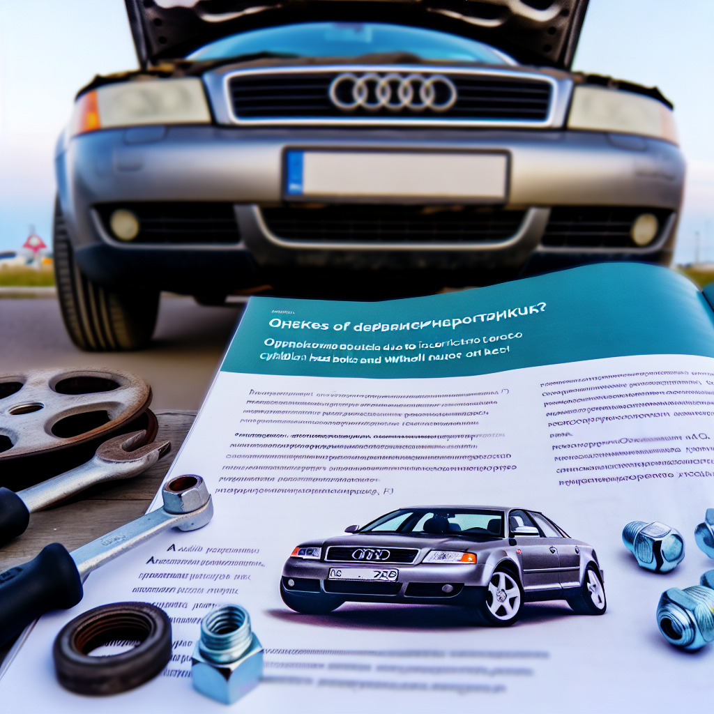 Audi 80: неправильный момент затяжки болтов ГБЦ и колес – риски деформации