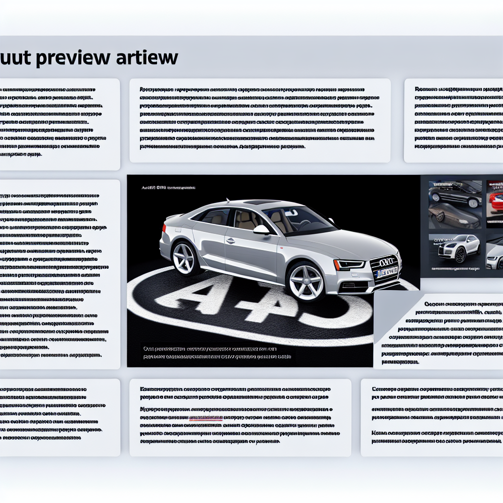 Как выбрать и купить Audi S5 в Казахстане: 7 ключевых рисков и полный чек-лист покупателя