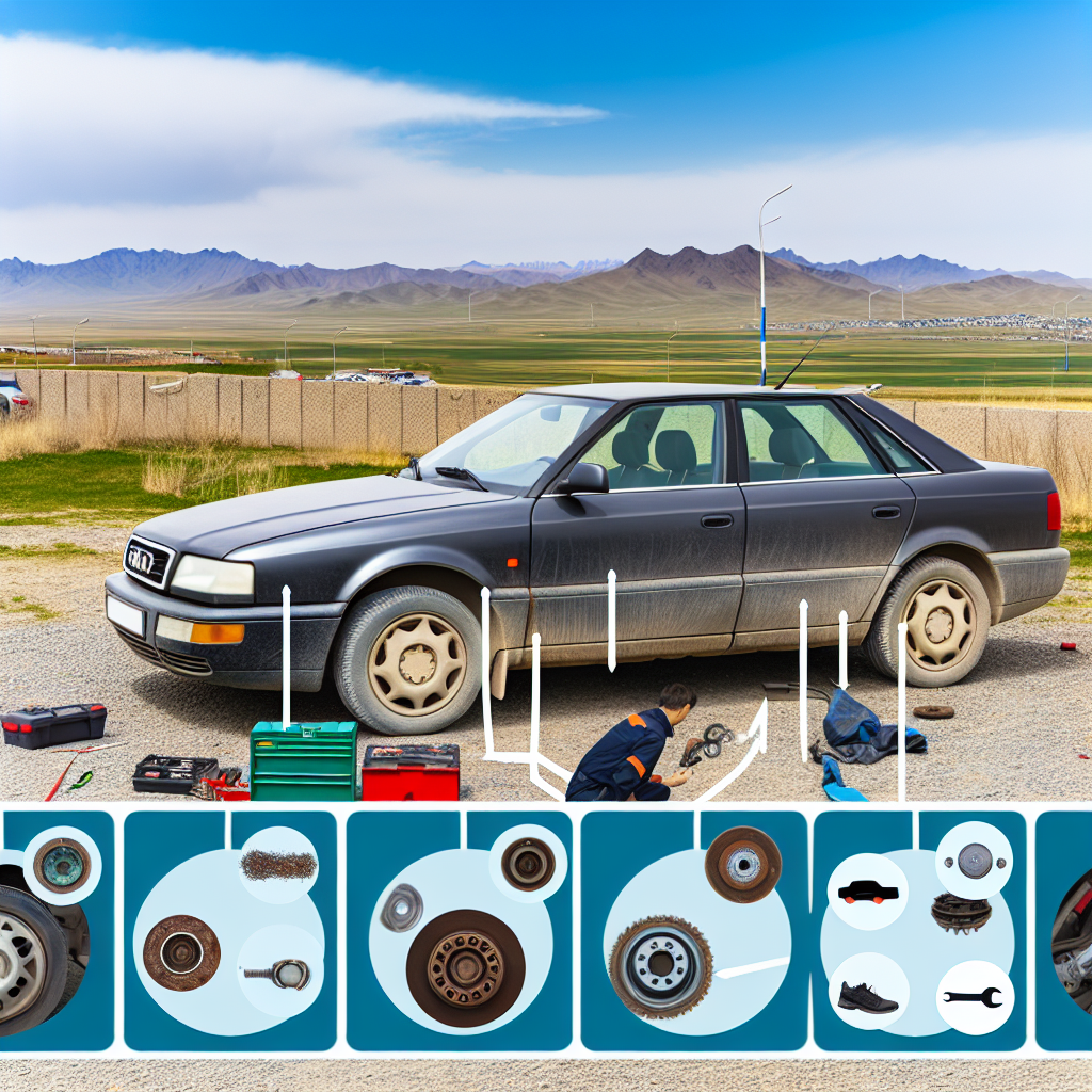 Audi 80: контаминация тормозных суппортов и масляных каналов в Казахстане – причины и решения