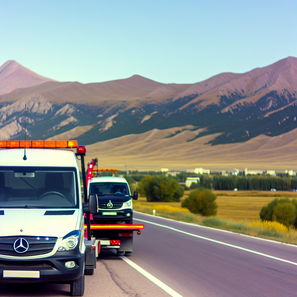 Эвакуатор коммерческого транспорта ГАЗель и Sprinter в Казахстане