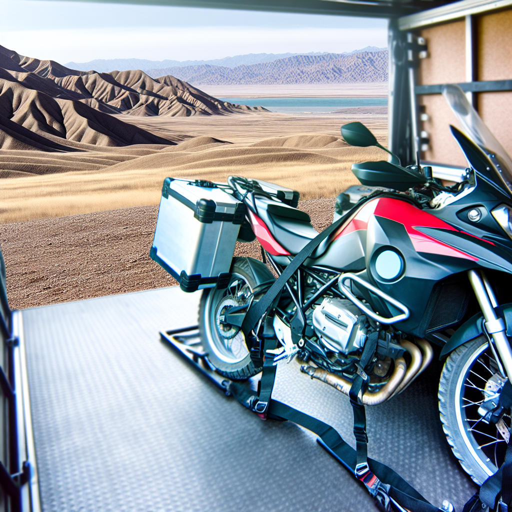 Перевозка мототехники в Казахстане: специальные крепления и безопасность