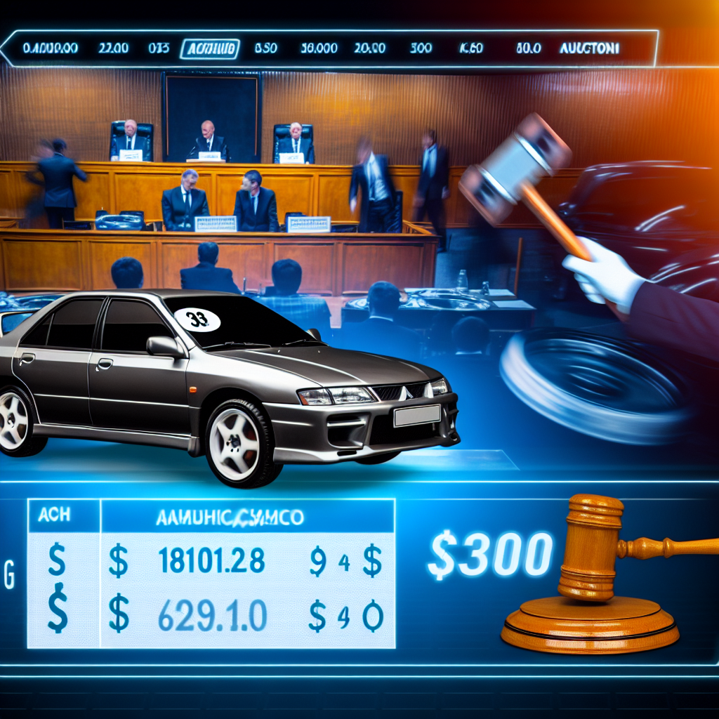 В Казахстане на аукционе продадут редкий Mitsubishi Galant AMG