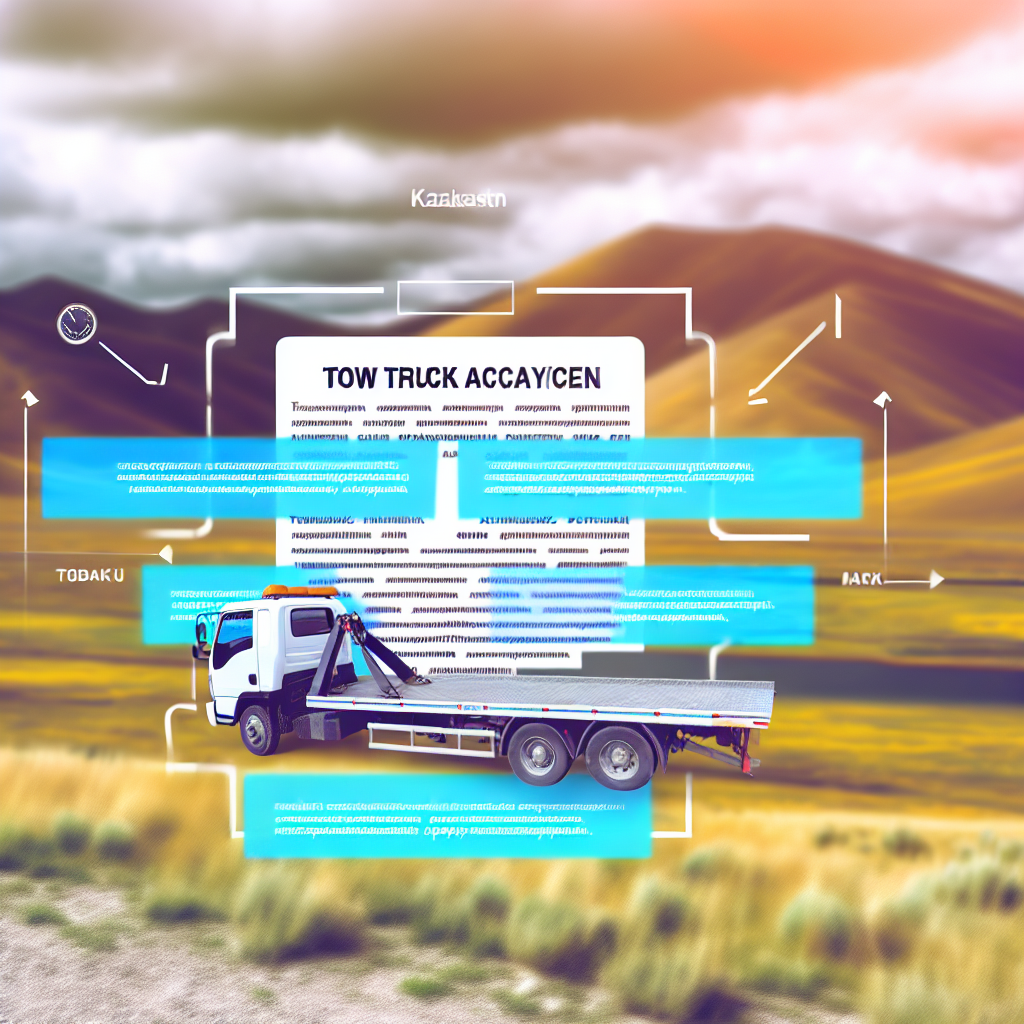 Как указать адрес при заказе эвакуатора в Казахстане, чтобы он прибыл максимально быстро