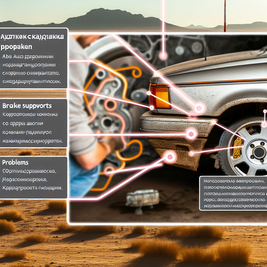 Контаминация Audi 90 в Казахстане: грязь и частицы в тормозных суппортах и масляных каналах