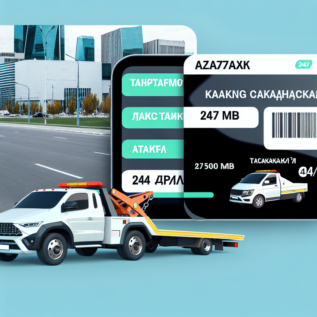 Эвакуация авто по городу Казахстана: что входит в базовую стоимость