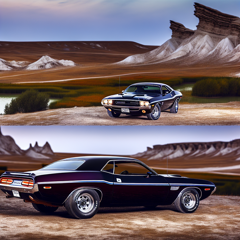 1970 Dodge Challenger рестомод: эксклюзив Muscle Car в Казахстане
