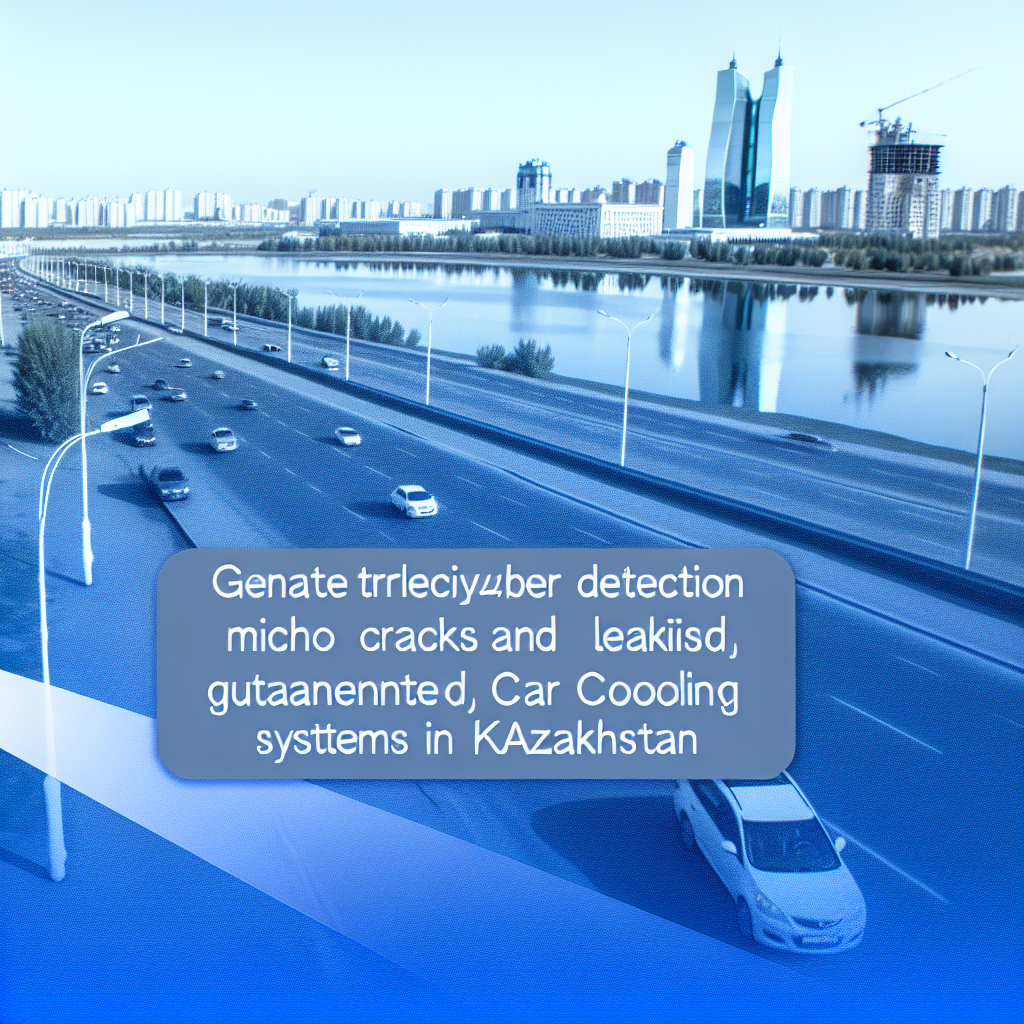 Поиск микротрещин и ремонт утечек в системе охлаждения авто в Казахстане