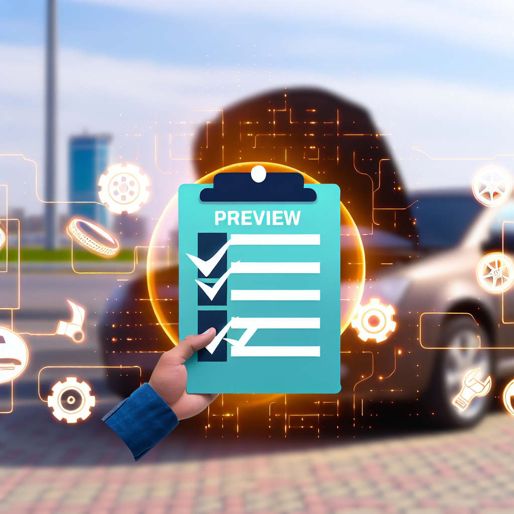 Чек-лист приемки авто в Казахстане: как проверить юридическую чистоту перед ремонтом