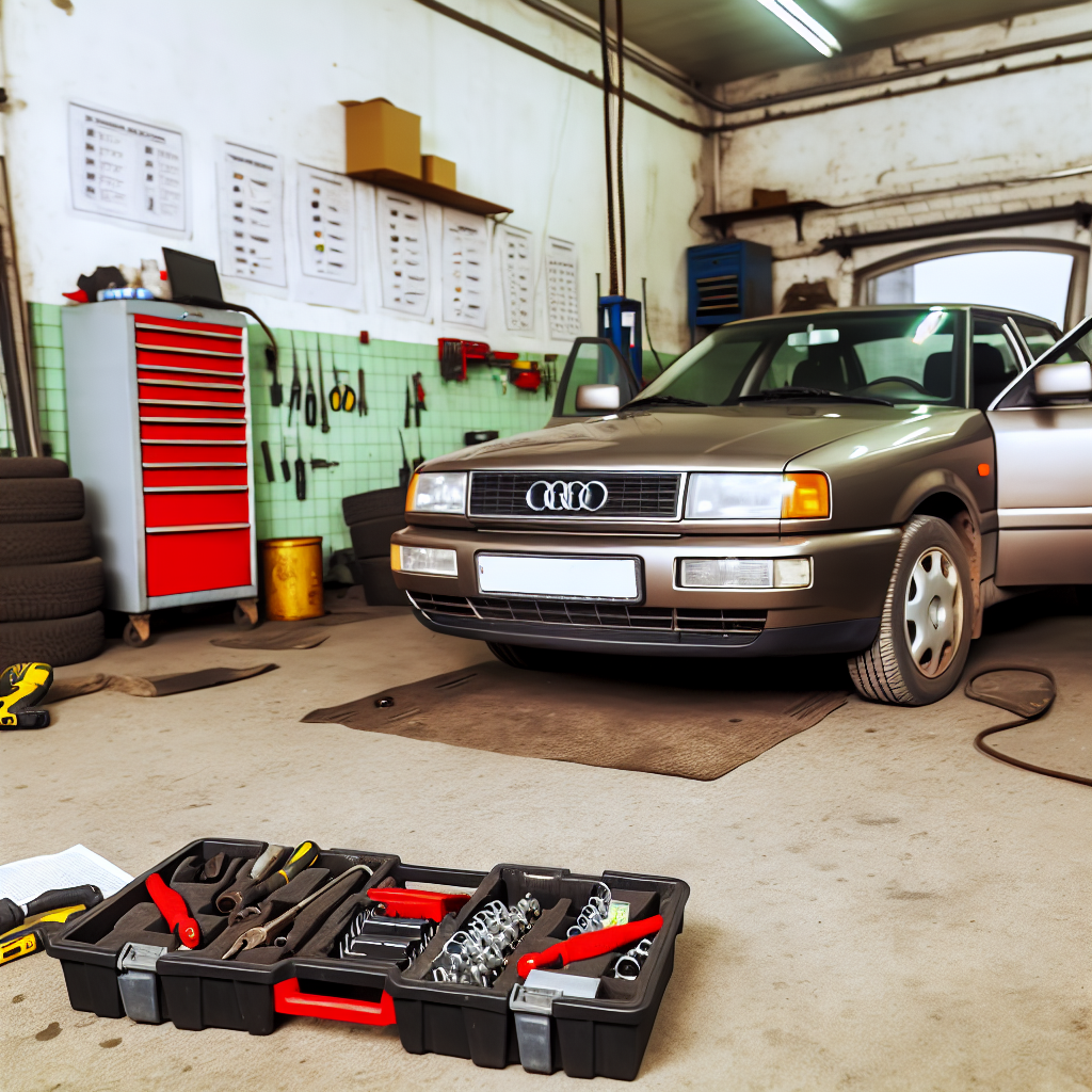 Audi 100: как снять лямбда-зонд и датчики ABS без повреждений дорогих запчастей в Казахстане