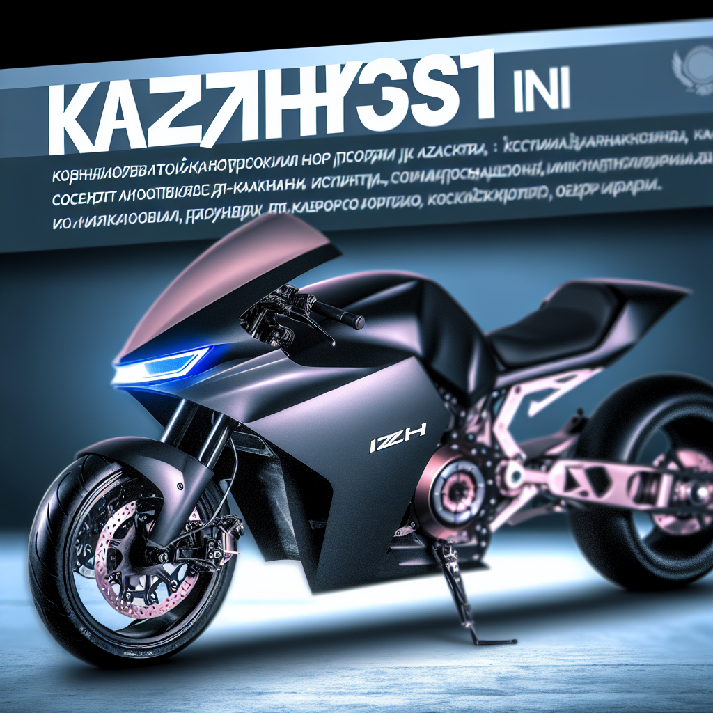 Концепт-мотоцикл ИЖ CV-1 выставлен на продажу в Казахстане