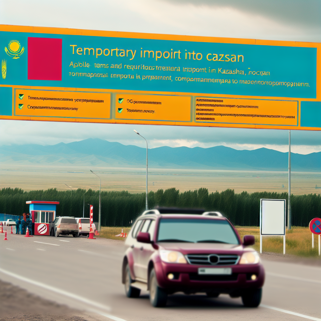 Нужно ли соблюдать сроки и требования временного ввоза автомобиля в Казахстане