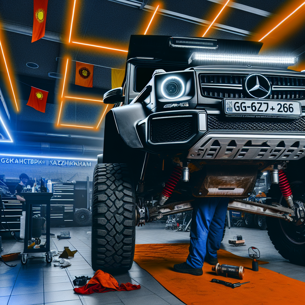 Обзор Mercedes-AMG G 63 6×6 от американских тюнеров для Казахстана