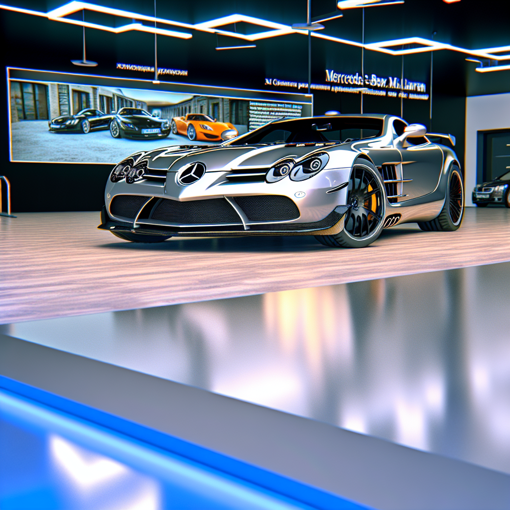 Новый суперкар для Казахстана: дань уважения Mercedes-Benz SLR McLaren