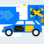 Штрафы за незаконную установку рекламных баннеров на авто в Казахстане: размеры и ответственность
