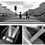 Сергек начал штрафовать в Казахстане за переход по «зебре» и непристёгнутые ремни