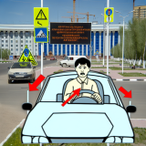 Новые дорожные знаки и лишение прав за разовый проезд по сплошной в Казахстане