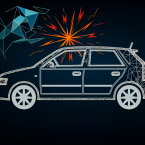 Audi A2 в Казахстане: неправильная прокладка электропроводки после ремонта — риск короткого замыкания и обрыва цепей