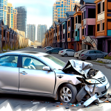 Toyota Camry разбилась в лобовом ДТП в Алматы: подробности аварии