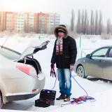 Как заработать на отогреве авто и прикуривании зимой в Казахстане
