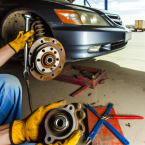 Acura: безопасный демонтаж заржавевших ступичных подшипников и приводных валов без пресса в Казахстане