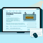Госномер на заказ в Казахстане: сроки изготовления и порядок получения