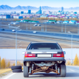 Audi 90 в Казахстане: как избежать прикипания болтов регулировки сход-развала и защитить подвеску