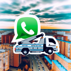 Как быстро заказать эвакуатор через WhatsApp в Казахстане