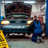 Audi 90 в Казахстане: DTC-диагностика и бесполезная замена катализатора