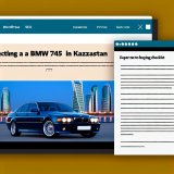 Выбор BMW 745 в Казахстане: 7 главных нюансов и полный чек-лист для покупателя