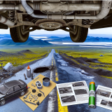 Audi 100: как избежать прикипания болтов регулировки сход-развала и защитить подвеску в Казахстане