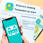 Где и как проверить задолженность по транспортному налогу в Казахстане