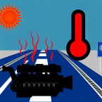 Перегрев двигателя на трассе в Казахстане: что делать и как оказать первую помощь