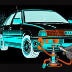 Audi 200: как безопасно демонтировать лямбда-зонды и датчики ABS в Казахстане и сохранить дорогие запчасти