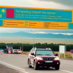 Нужно ли соблюдать сроки и требования временного ввоза автомобиля в Казахстане